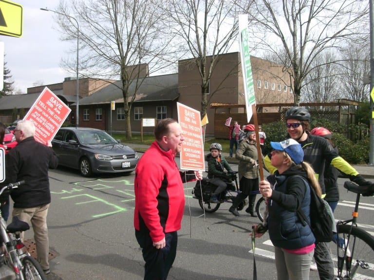                      Car Activists See 35th Avenue NE as a Blueprint to Thwart Safety Upgrades
                     