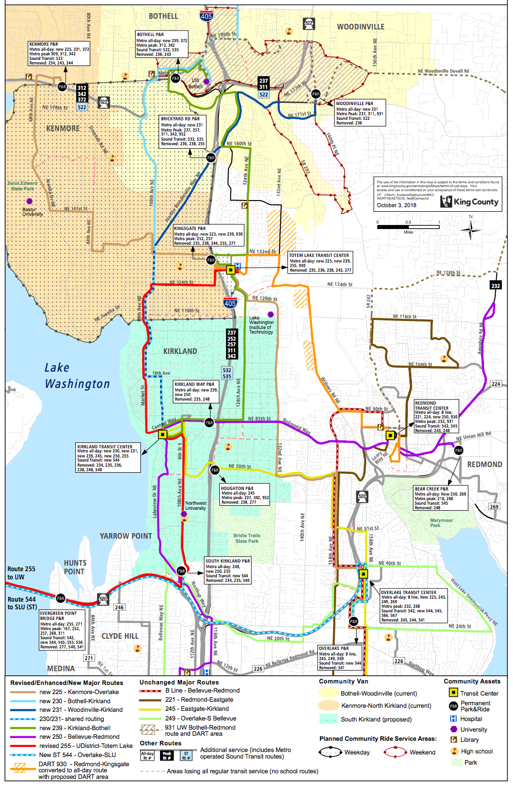 Metro's proposal to restructure service in the Northeast sector.