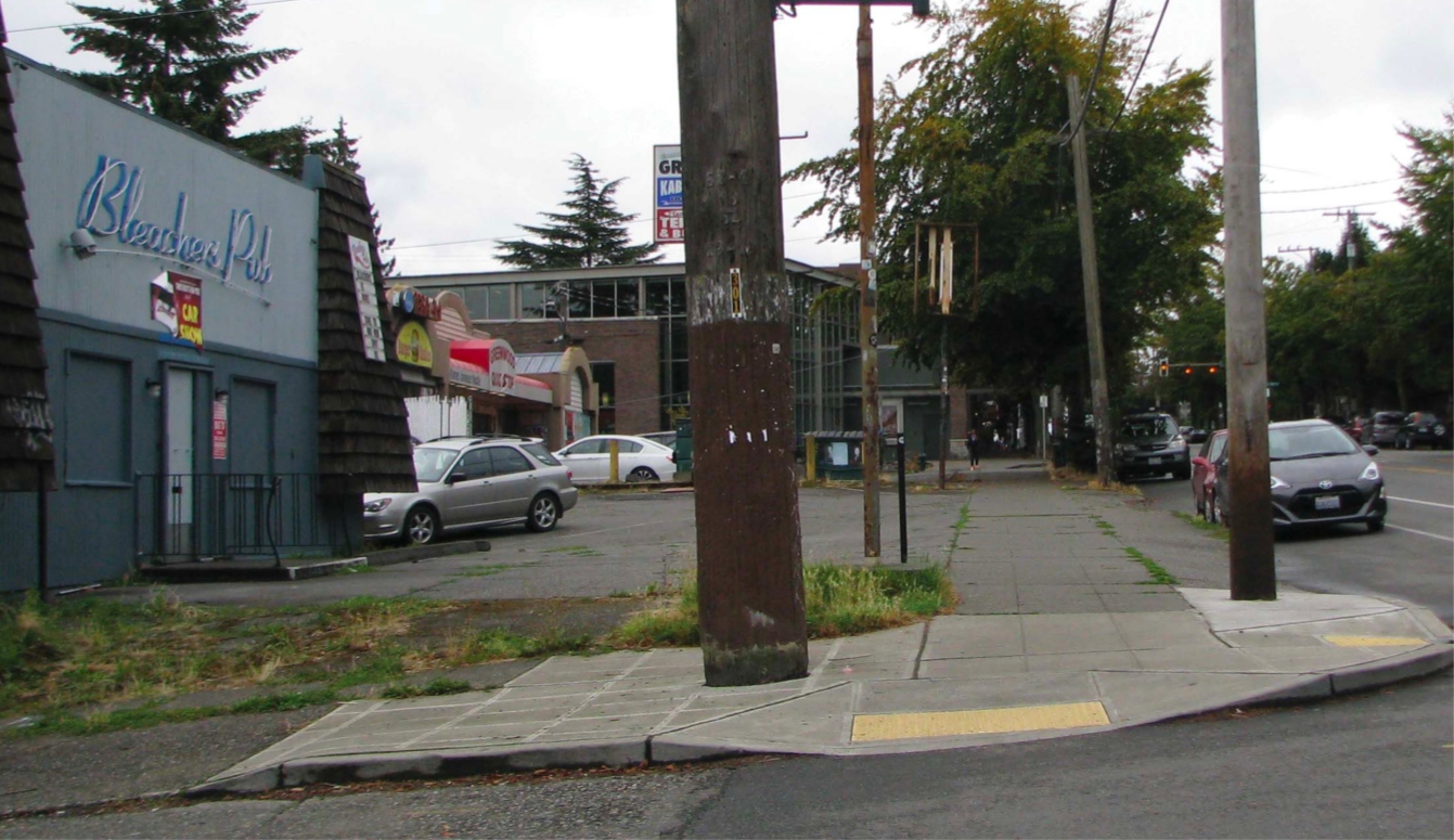 The site of the future Alice Ball Park. The structures seen above have been demolished to make way for the park, which opens in spring of 2019. Credit: City of Seattle