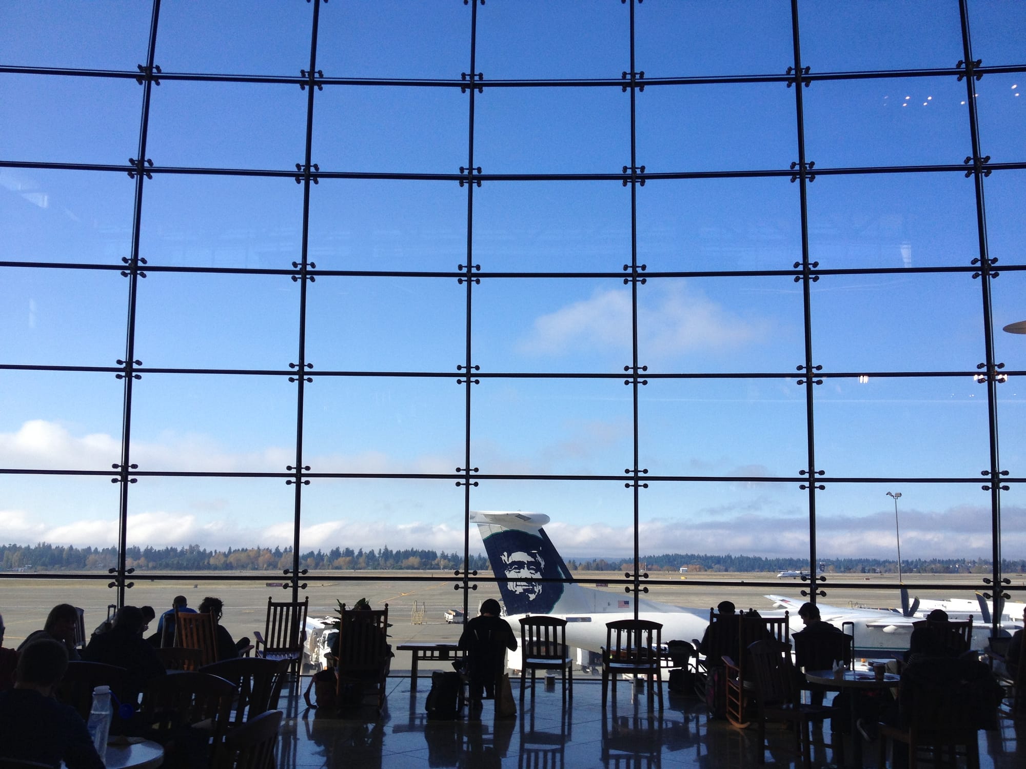 Central Terminal at Sea-Tac International Airport.