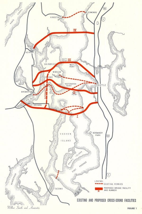 Map of the Week: Cross-Sound Bridges for Highway Pipe Dreams
