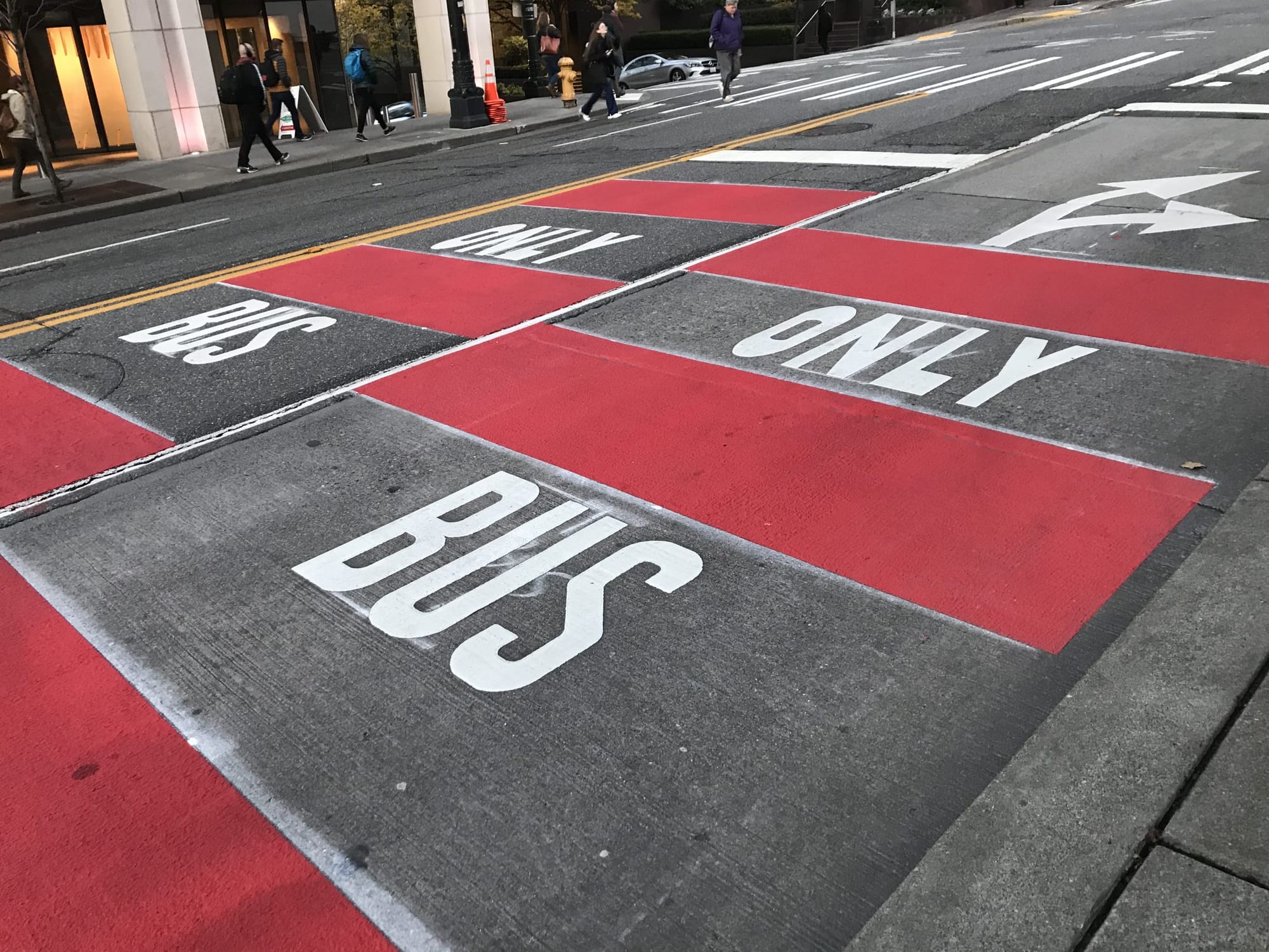 First Bus Lane and Queue Jump Coming to Olympia