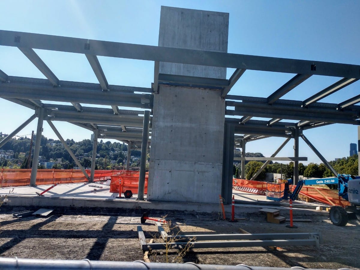 Judkins Park Station will straddle I-90 between Rainier Avenue and MLK Way. (Photo by author)