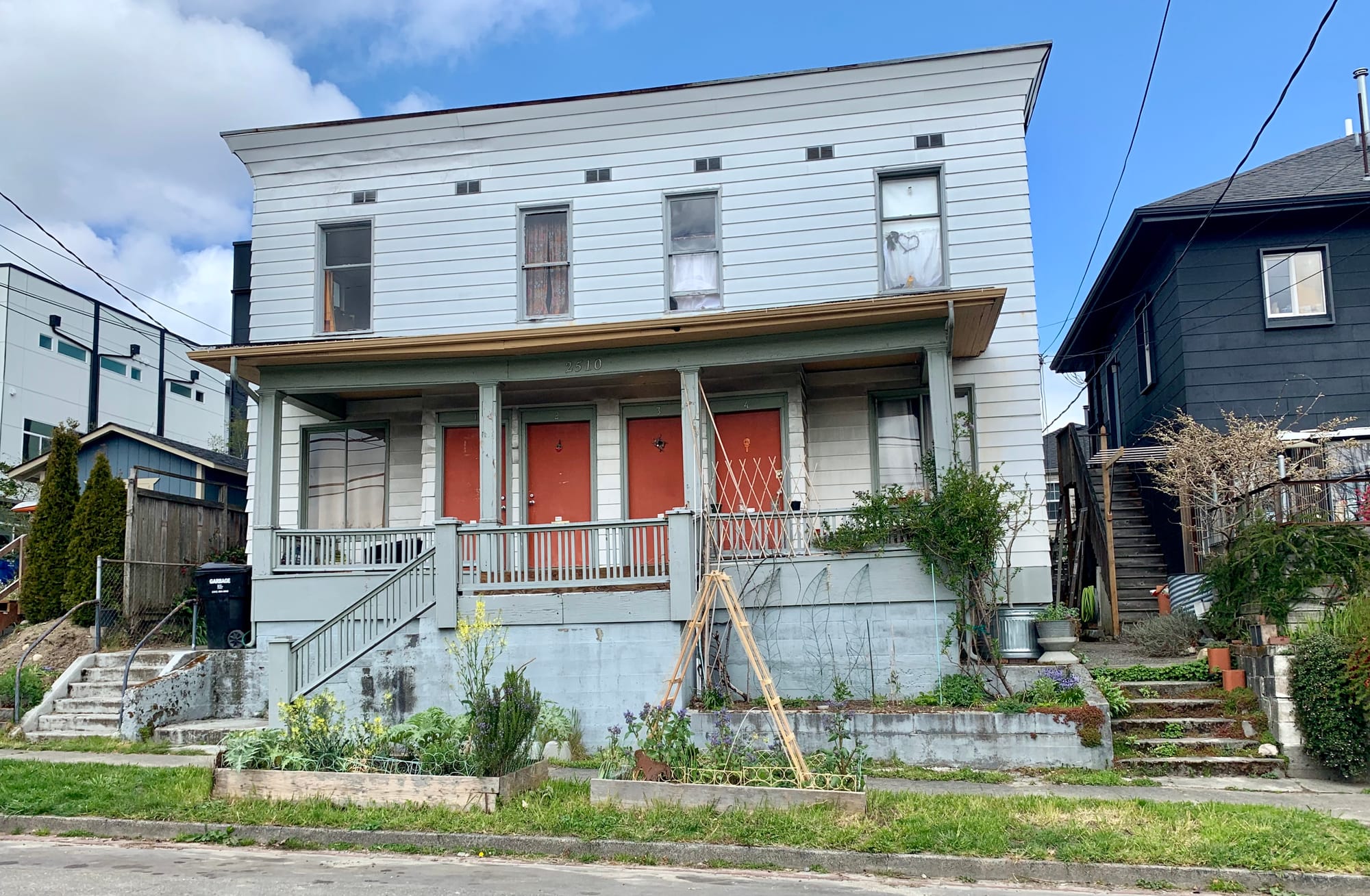 Older Judkins Park fourplex. (Photo by author)