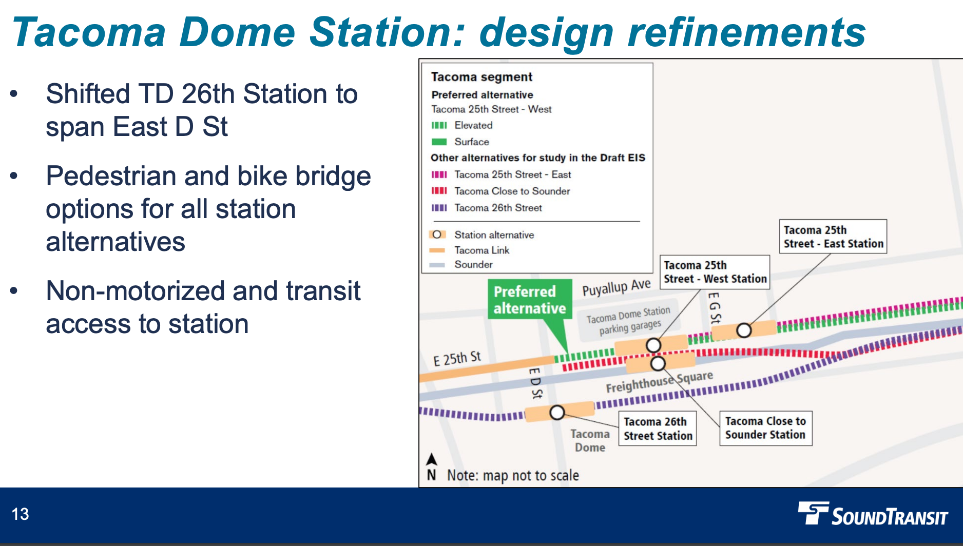 Tacoma Dome Station design refinements. (Sound Transit)