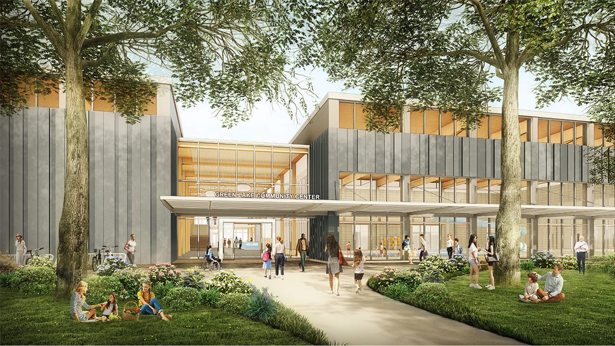City Unveils Site Plan for Green Lake Community Center Redevelopment