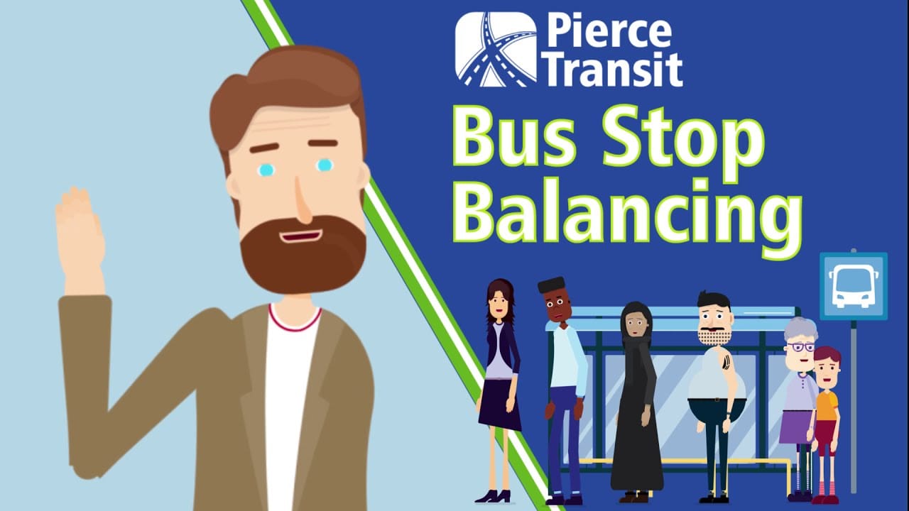 Midweek Video: Bus Stop Balancing Pierce Transit