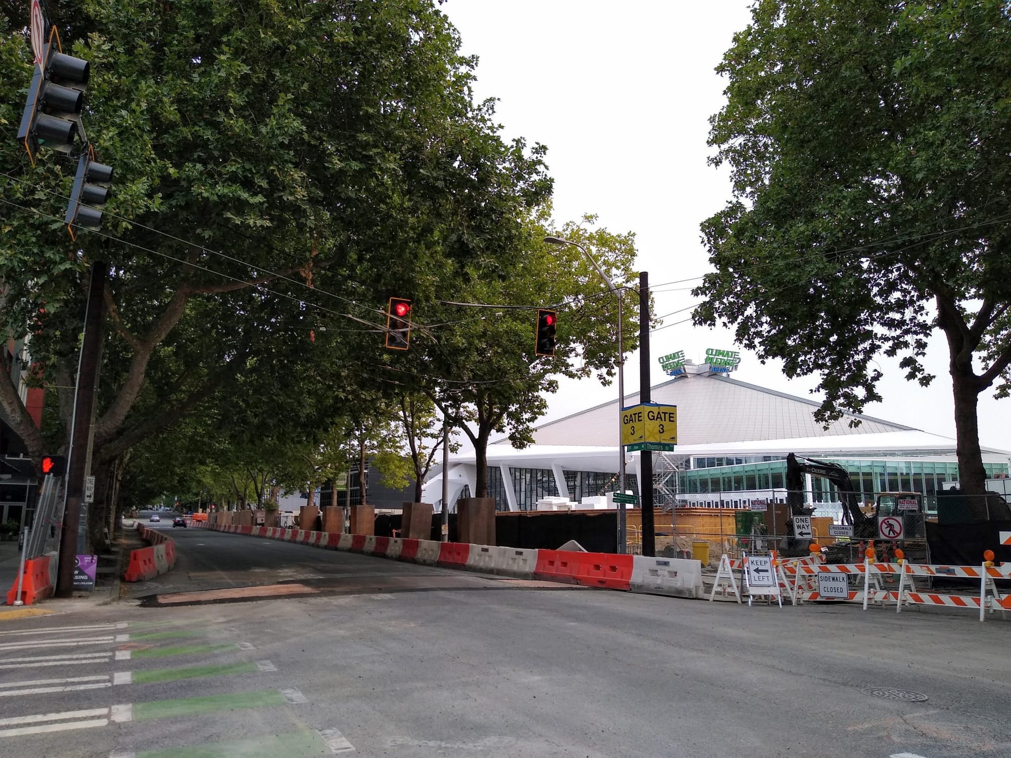 Uptown Streetscape Changes Come Together In Advance of Arena’s Reopening