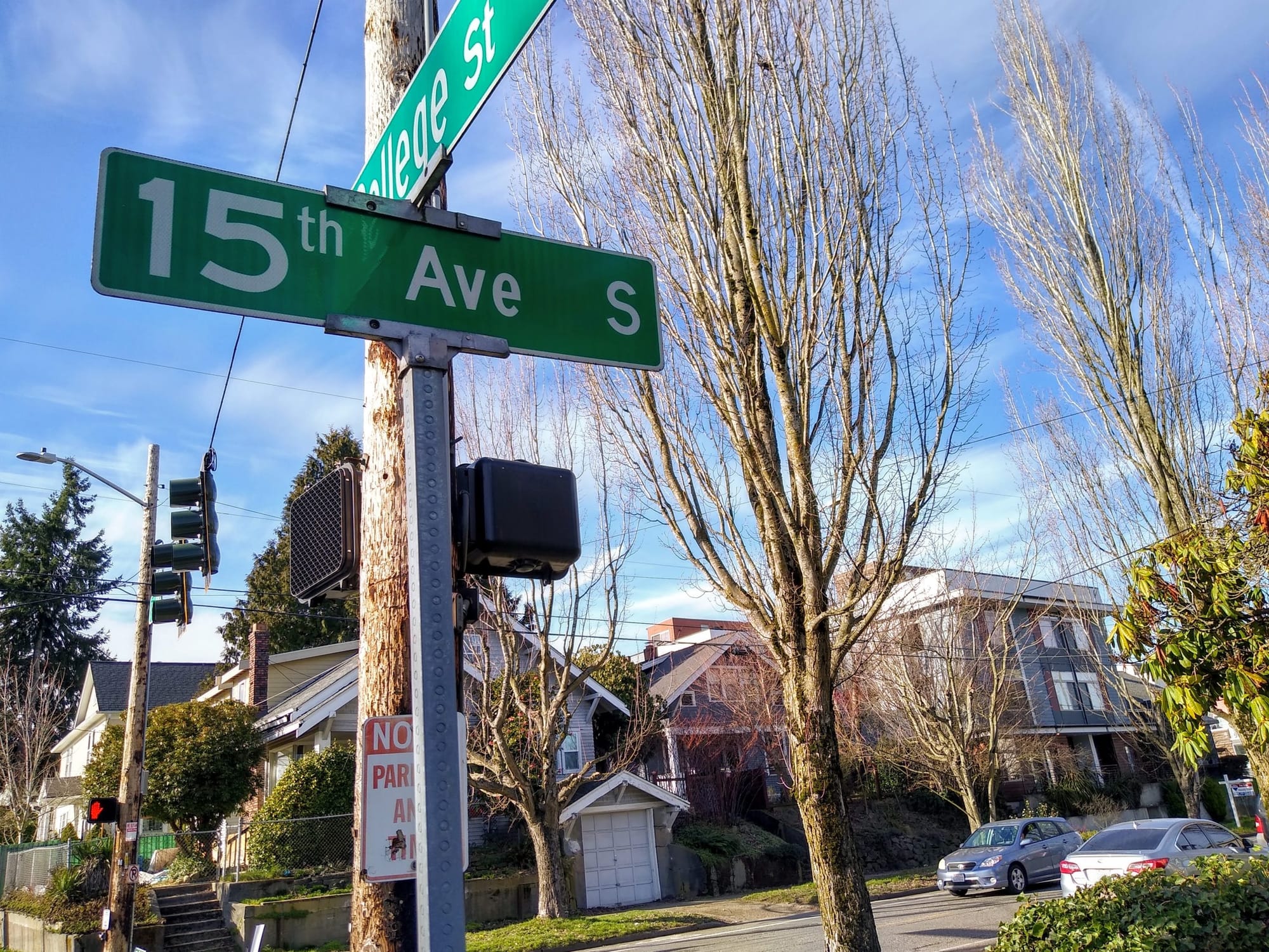                      SDOT Selects 15th Avenue S for North Beacon Hill Protected Bike Route
                     