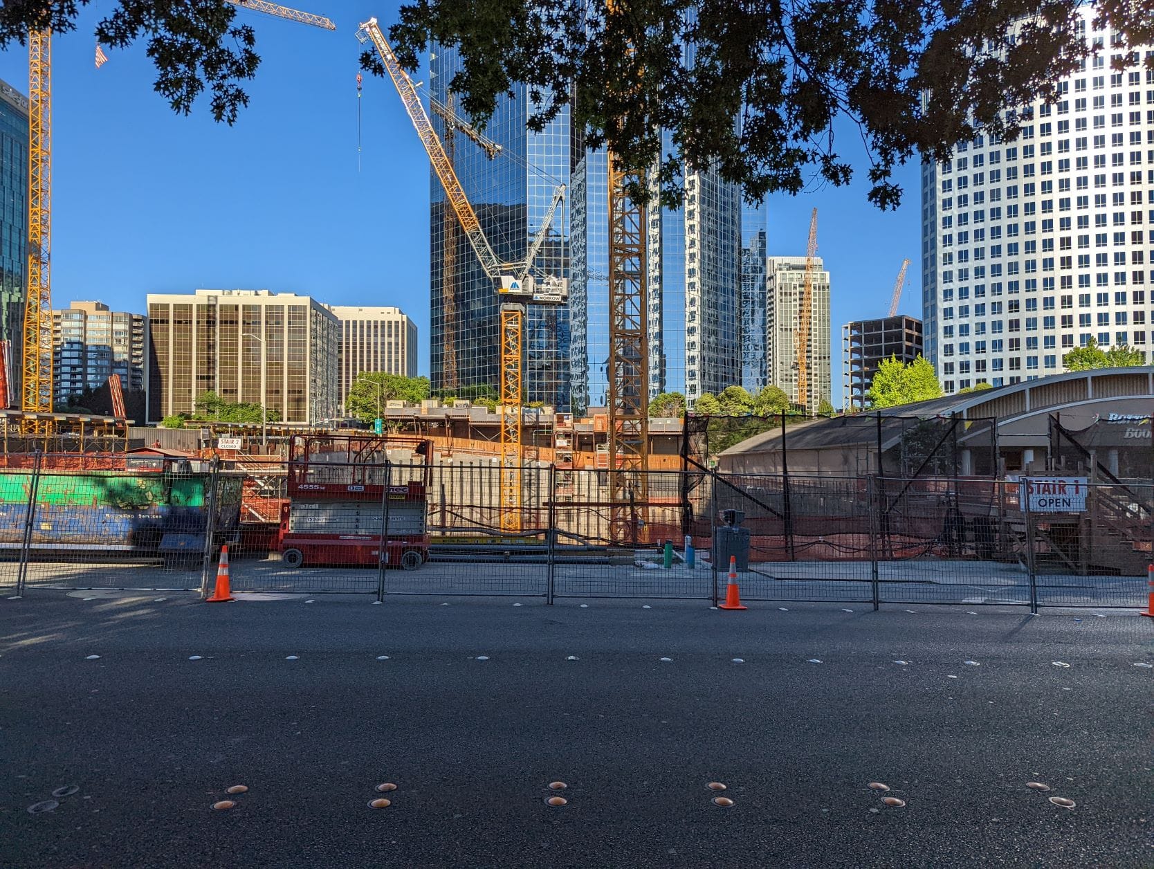 The Artise's construction site