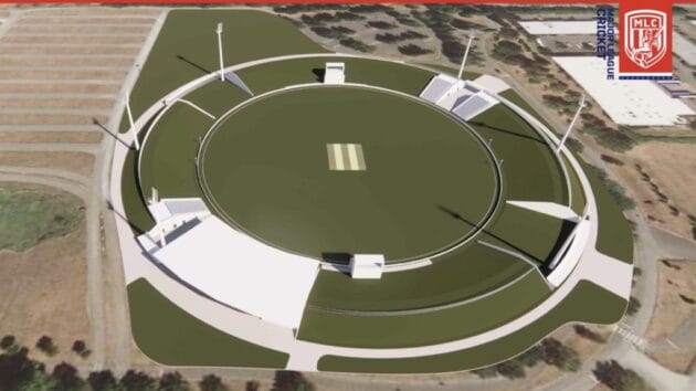 Rending of a possible cricket facility