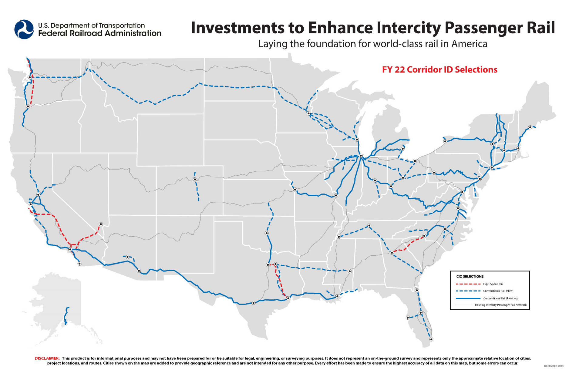 Feds Grant $1 Million to Study Cascadia High-Speed Rail and Amtrak Cascades Upgrades