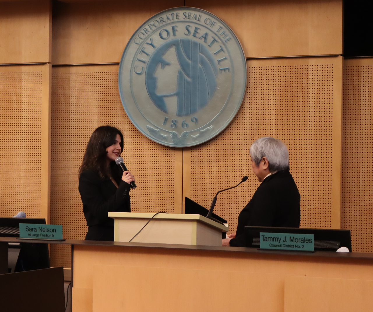 Alexis Mercedes Rinck Takes Office, Pledging Seattle Will Resist Trumpism