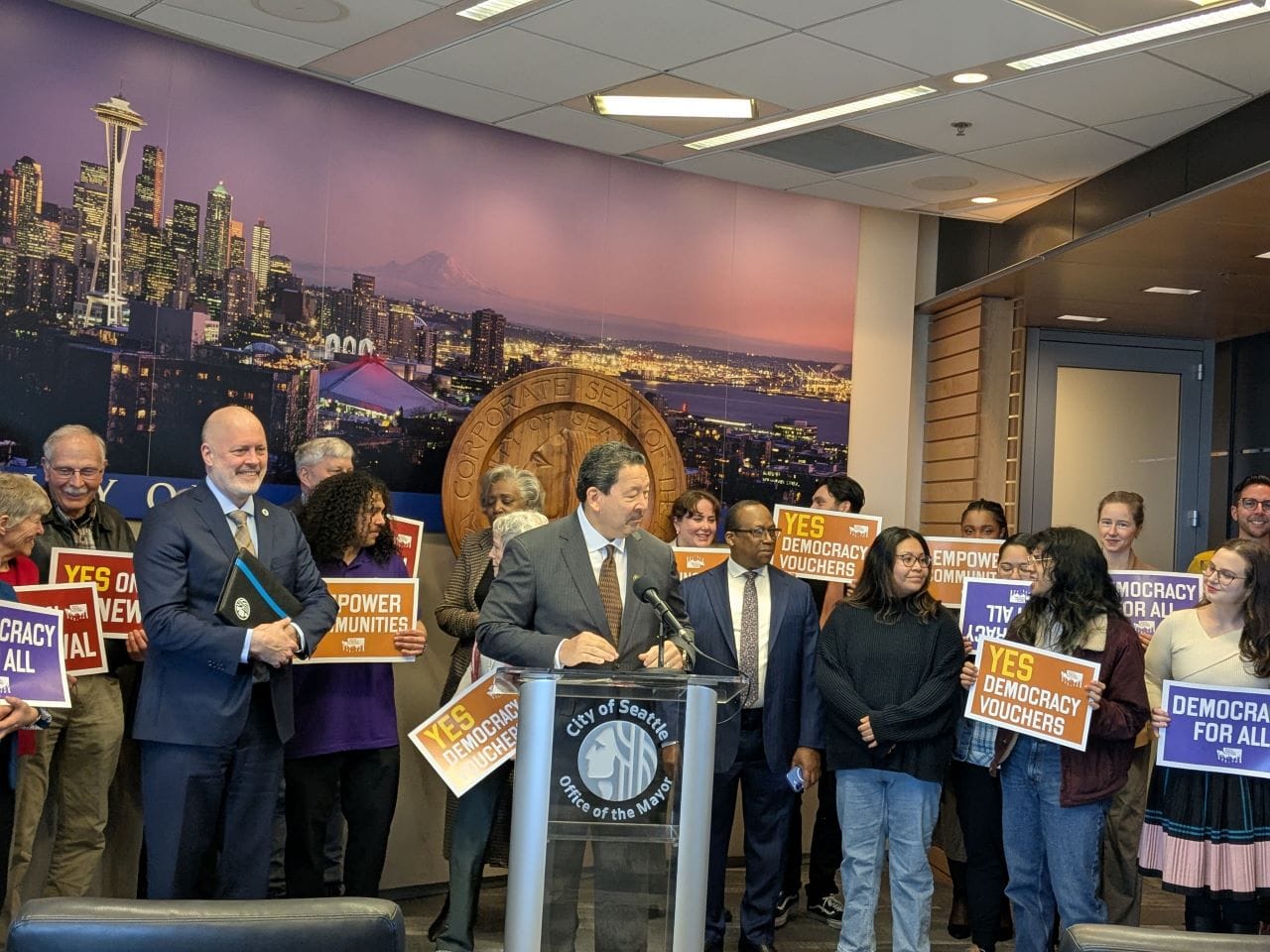 Harrell’s Democracy Voucher Levy Proposal Sticks with Status Quo