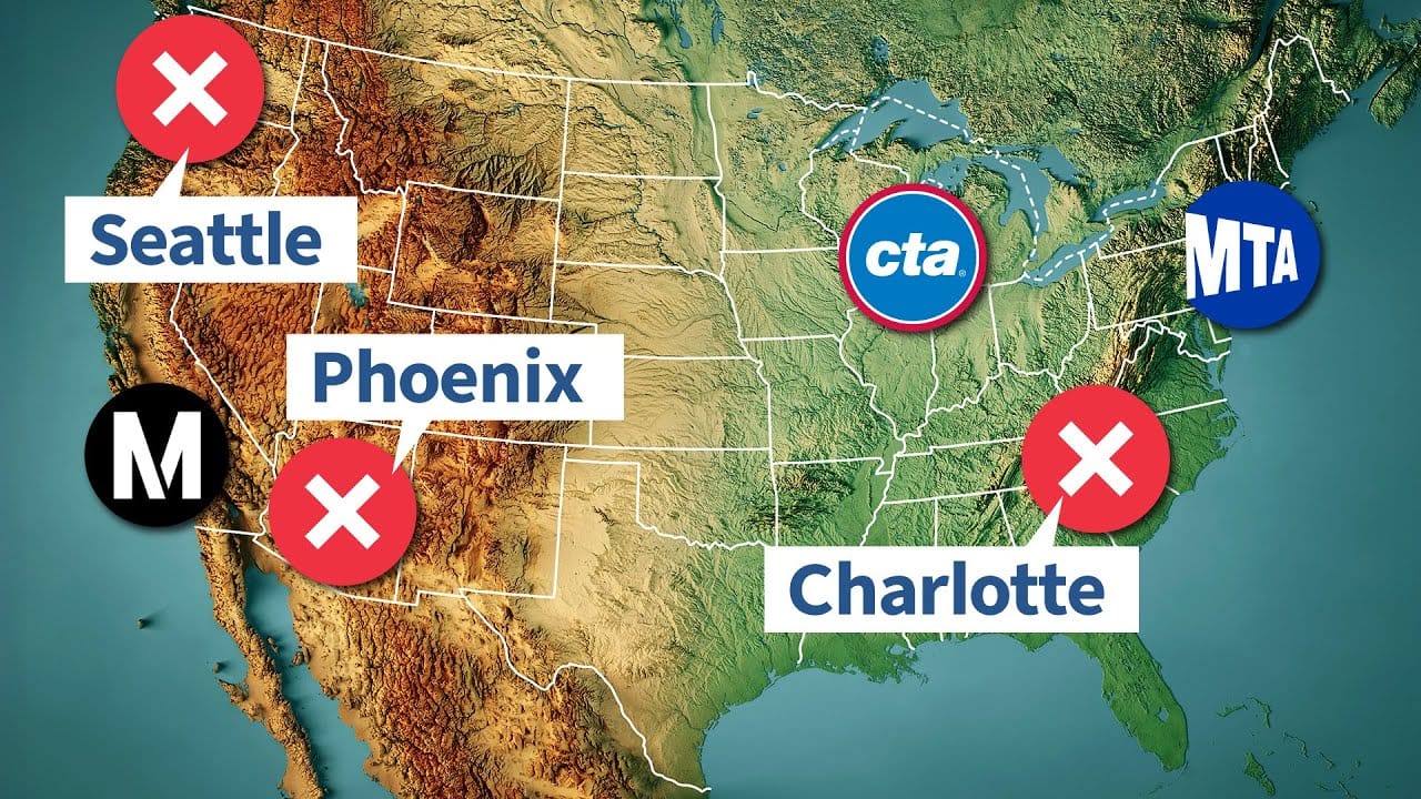 Sunday Video: Why Don’t US Cities Build Metro Systems?
