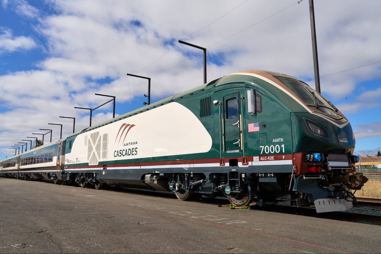 Sneak Peek: New Airo Trains Coming to Amtrak Cascades in 2026