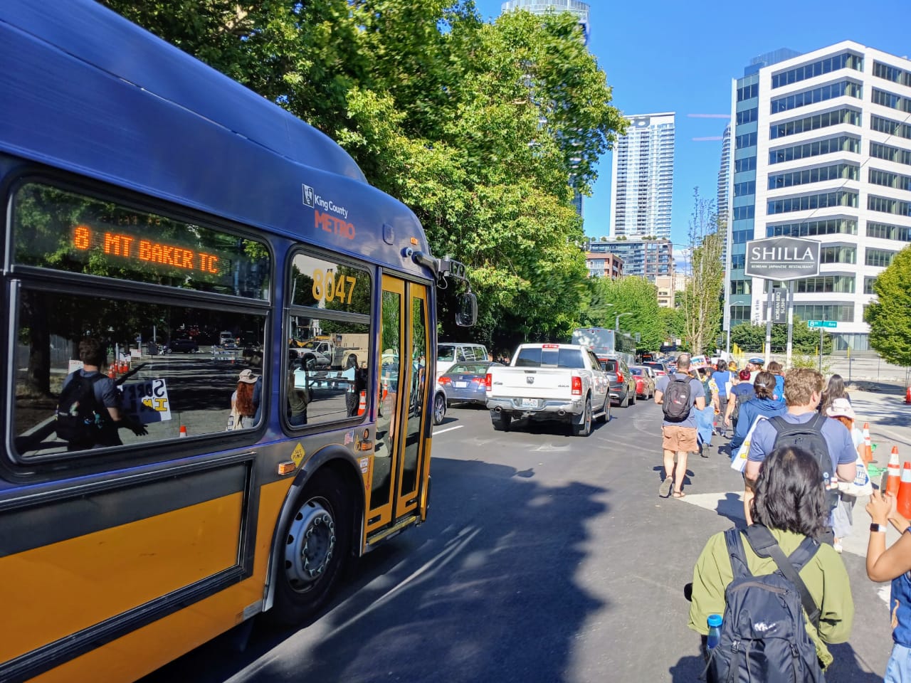 SDOT Rules Out Key Denny Way Bus Lanes, Dooming Route 8