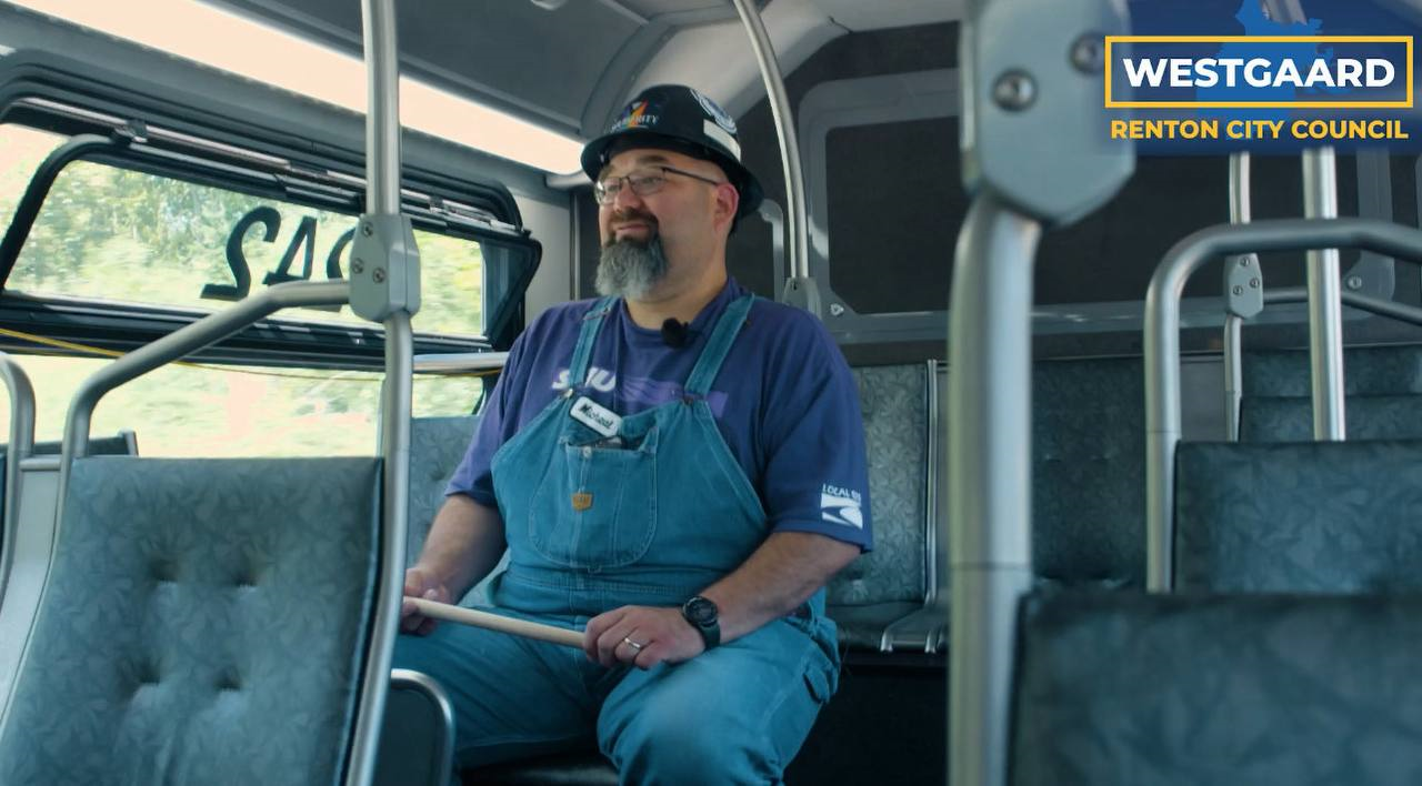 Michael Westgaard Centers Renton Council Bid on Upgrading Transit