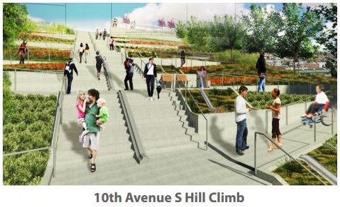 10th Ave S Hill Climb