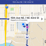 Eastbound 44 on the Transit App