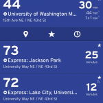 The Transit App Nearby Routes