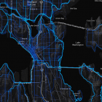 Strava Global Heatmap-biking