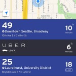 Uber on Transit App