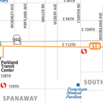 The 112th St E corridor.