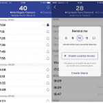 Transit App Alarms