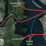 Ferry Route Map