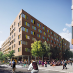 Maple and Lander Hall Public Space