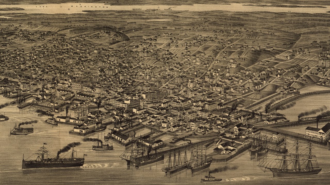 Sunday Video: 1884 Cartograph of Seattle