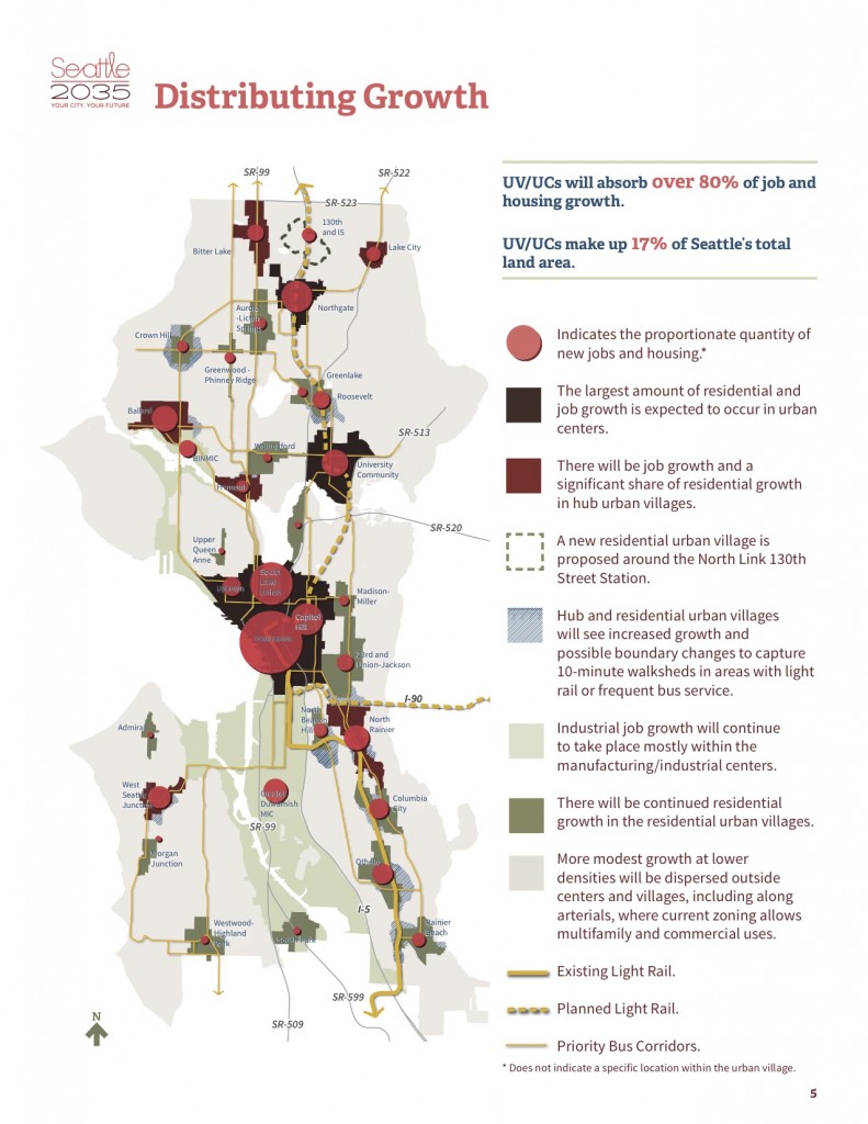 The Seattle 2035 draft plan is still awaiting approval by the City Council. (City of Seattle)