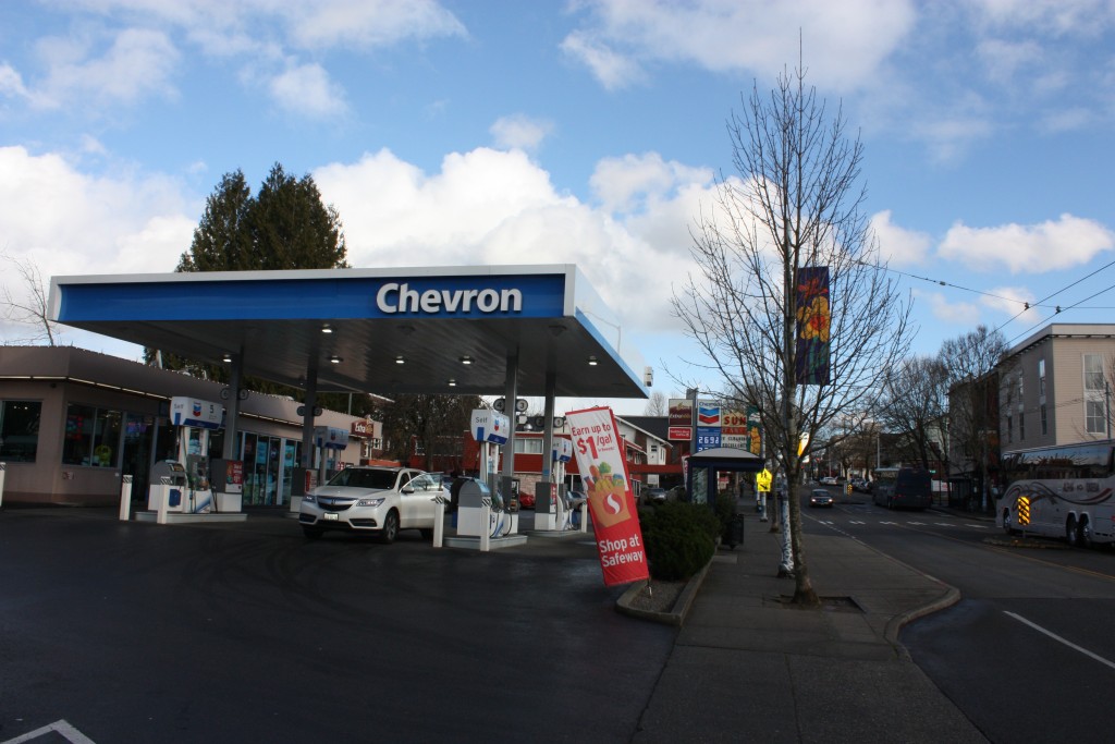 Gas stations are low density uses and opportunities for development.