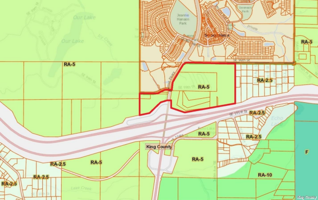 Proposed UGA expansion near Snoqualmie. (King County)