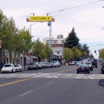 Raised crosswalk. (City of Seattle)