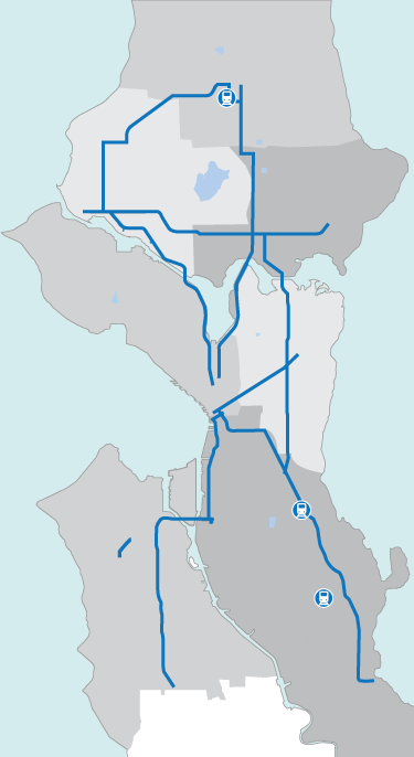 Transit investments from Move Seattle Levy. (Move Seattle)