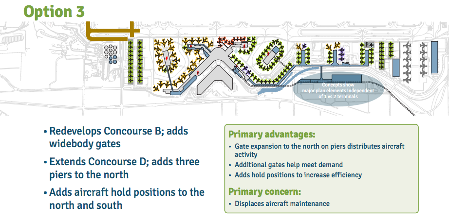 Option 3 for terminal expansion. (Port of Seattle)