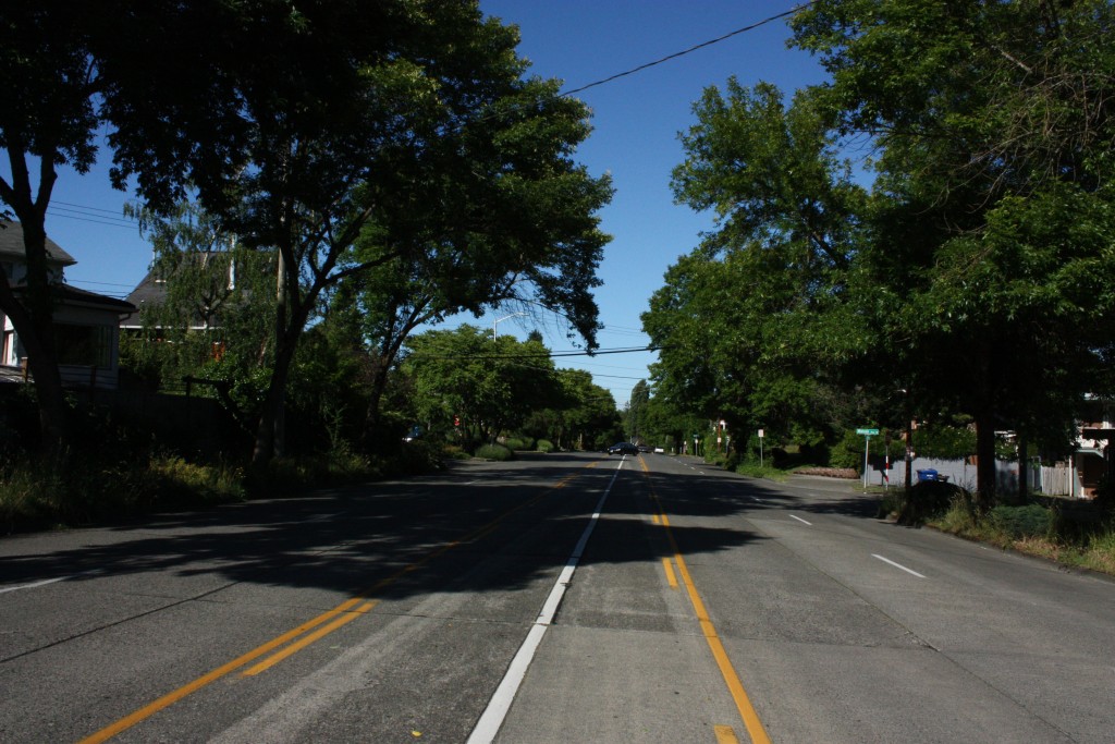Green Lake Way was shoehorned into northwest Wallingford to feed into SR-99.