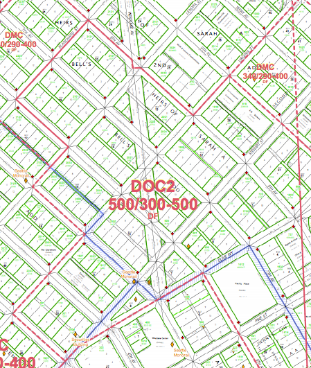 DOC2 zoning in Belltown. (City of Seattle)