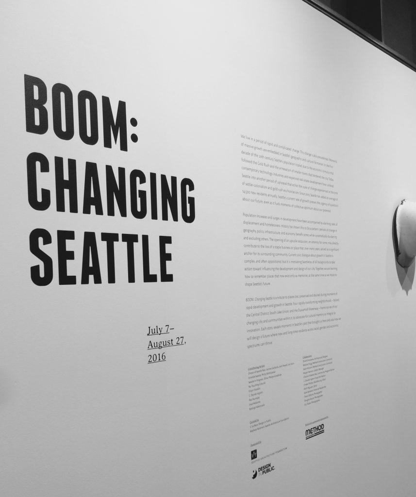 BOOM: Changing Seattle