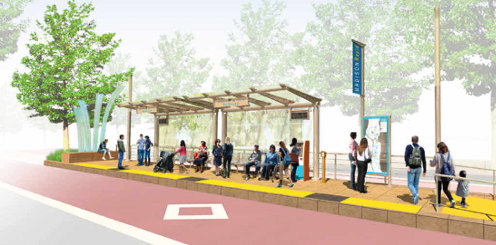 Madison_BRT_Platform