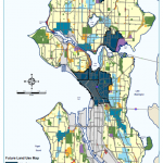 Recommended Plan for the new Future Land Use Map. (City of Seattle)