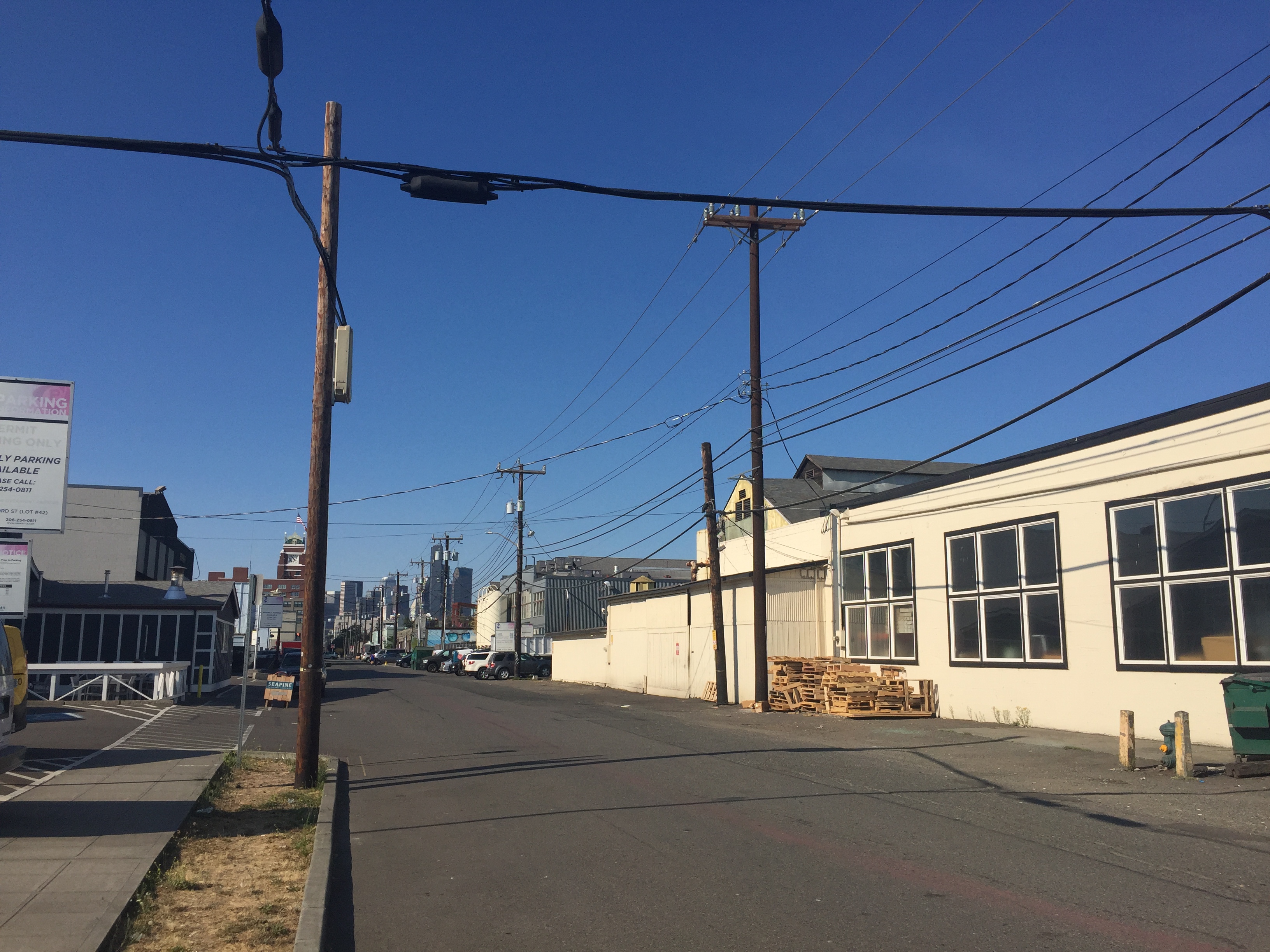 Looking north from the Duwamish Industrial Area.