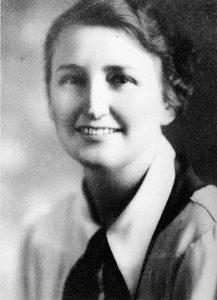 Elizabeth Ayer (1897-1987), 1939. Photo courtesy UW Special Collections. 