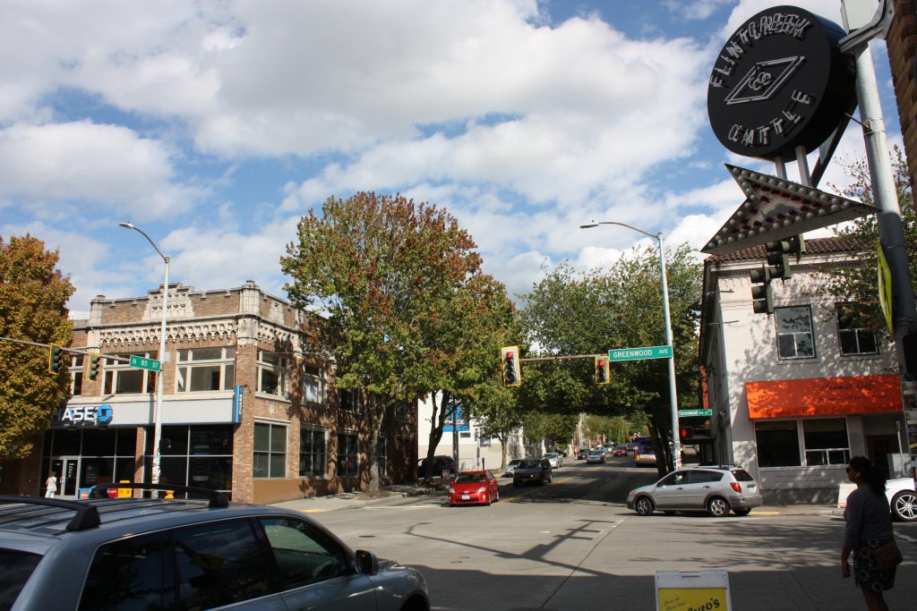 Greenwood Avenue is a commercial hotspot.