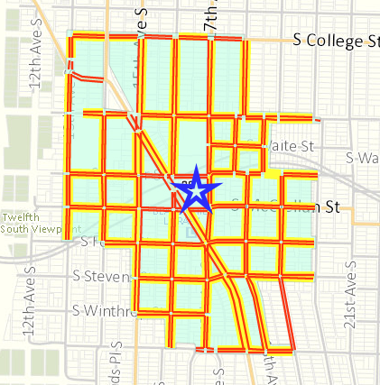 Zone 28 around Beacon Hill Station. (City of Seattle)