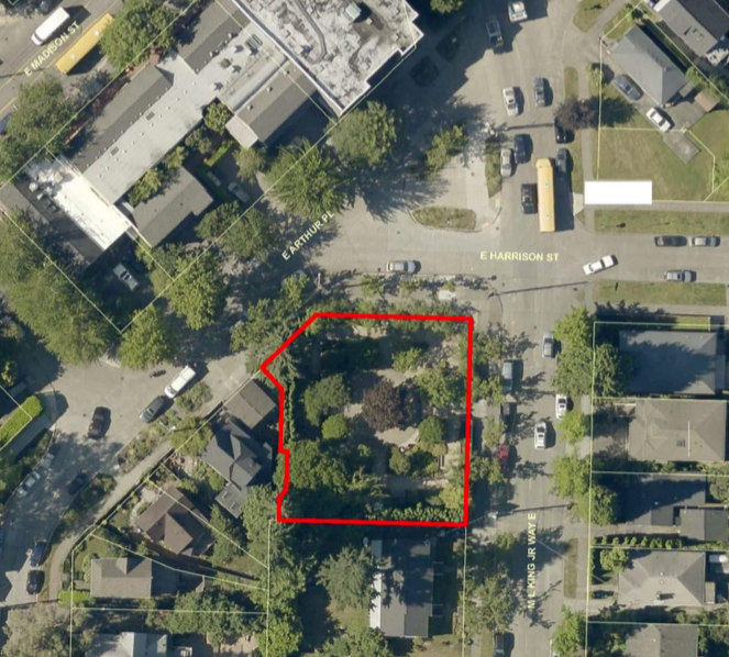 Location of the Julia Lee Park. (City of Seattle)
