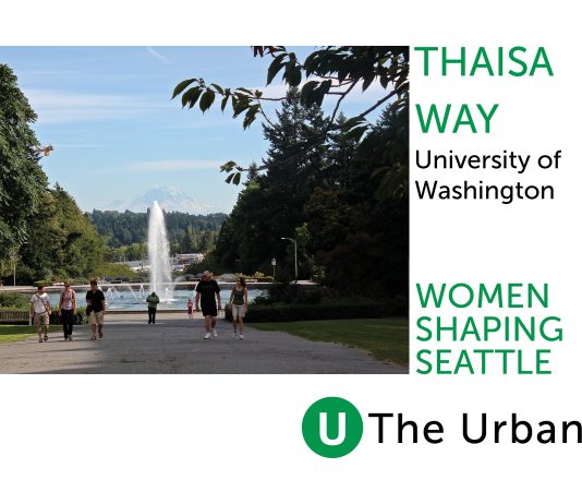 Women Shaping Seattle: An Interview With Thaisa Way