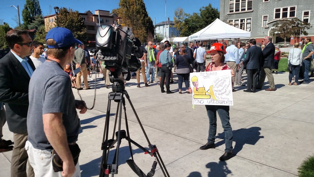 Those protesting the zoning chances claimed enough capacity existed in current zoning, skirting the issue of affordability and better design.